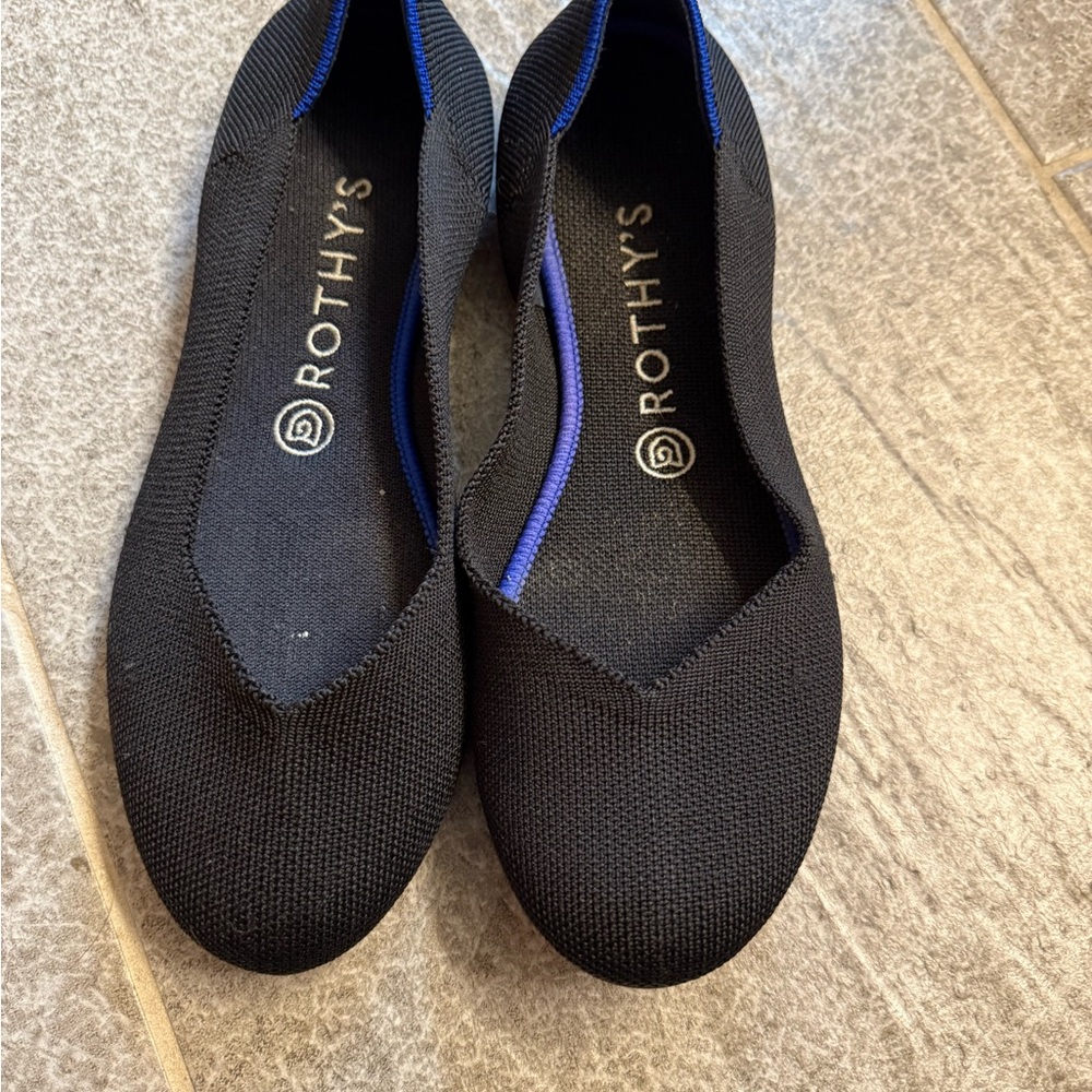 Rothy's Black Flats